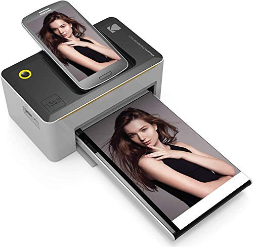 Kodak Pd-450Eu Imprimante Photo Sublimation de Teinte - ( 16,7 M, 4 X 6 (10X15 cm), 10X15, Micro-USB, USB Type-A, Noir, Blanc)