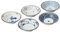 Saikai Pottery Piatti in porcellana tradizionali giapponesi Nishiki (set da 5 piatti) 31988 dal Giappone