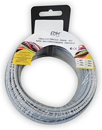 Flexible Kabeltrommel 2,5 mm grau 15 m halogenfrei