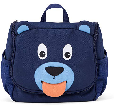 Affenzahn Kulturtasche für 1-5 Jährige Kinder im Kindergarten als Kulturbeutel für Mädchen und Jungen