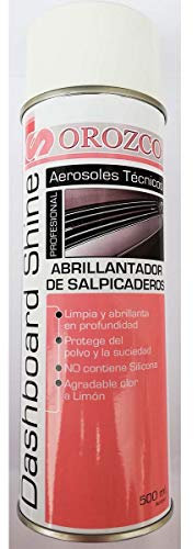 Suministros Orozco Detergente lucidante per cruscotto, senza silicone, spray, 500 ml.