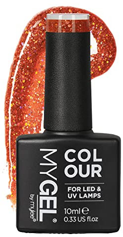MyGel by MYLEE Smalto Gel Semipermanente 10 ml [Festive Lights ] UV/LED Nail Art Manicure Pedicure per Uso Professionale e Domestico - Lunga Durata e Facile da Applicare