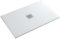 OLIMPO DOCCE - Piatto doccia in marmo resina effetto pietra con foro centrale Bianco Chic - 70x120