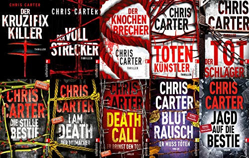 Set Hunter-und-Garcia-Thriller Band 1-10 plus 1 exklusives Postkartenset [Paperback] Chris Carter and Ullstein