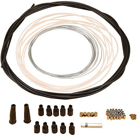 sthus 5 Metres Motorcycle DIY Throttle Cable Kit Nipples Ferrules For Pit Dirt Bike