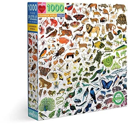 eeBoo A Rainbow World - 1000 piece PZTRBW