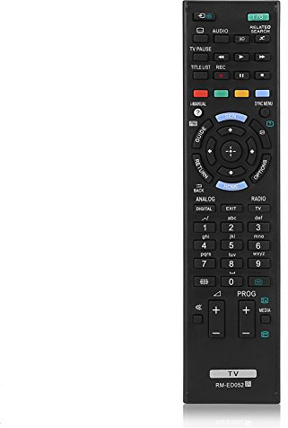 Goshyda RM-ED052 Reemplazo de Control Remoto para Sony, Control Remoto de TV Ideal para Sony, RM-ED050/RM-ED047/RM-ED053/RM-ED060
