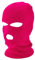 AmyGline 3-Loch-Vollmaske Skimütze Wintermütze Balaclava Tactical Mask Skimütze Wollmaske (Z007-Pink -3Loch)