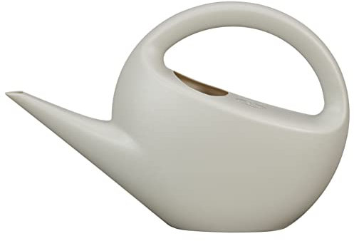 Scheurich Smilla Arrosoir en Plastique, Couleur Taupe Mat, 33,5 cm de Large, 9,6 cm de Profondeur, 22,2 cm de Haut, 1,6 l de vol.
