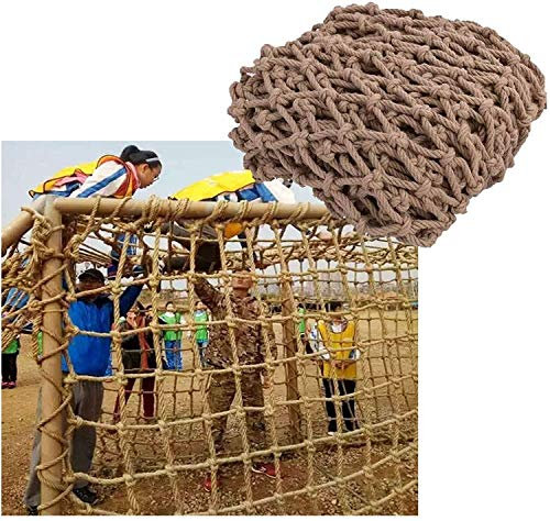 SSCYHT Kletternetz drinnen/draußen, Kletternetz, Kletternetz für Schaukel, Durchmesser 12 mm, Netz 15 cm, Kindersicherheitsnetz,2X3M