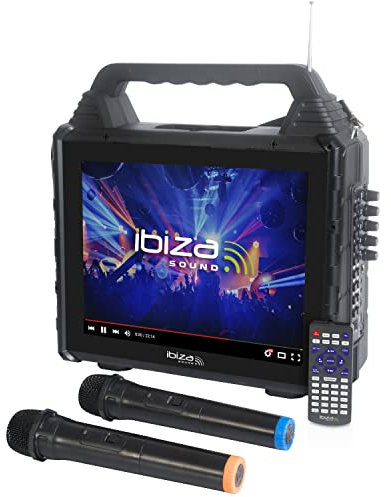 Ibiza Sound KARAVISION Altavoz Portátil para Karaoke
