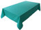 Hochwertige Tischdecke Tischwäsche aus 100% Baumwolle Kollektion Konzept, Farbe & Größe wählbar (Tischdecke - 120x200cm, Smaragdgrün)
