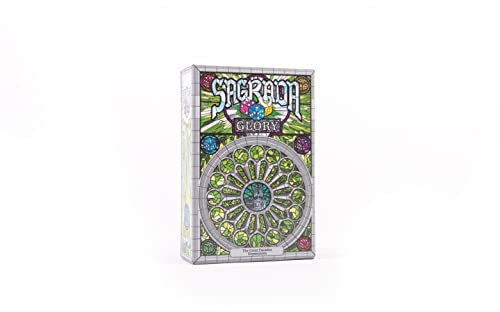 Floodgate Games - Sagrada Glory - Board Game - Ages 14 and up - 1-4 Players - English