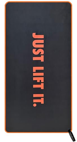 TheIronBrand ® Toalla de Microfibra - Just Lift It. | 3 Diseños | 50x100cm | Toalla de Secado Rápido, Ultra Ligera y Compacta | Toalla Ideal para Gimnasio, Toalla de Viaje, Deporte, Senderismo, Yoga
