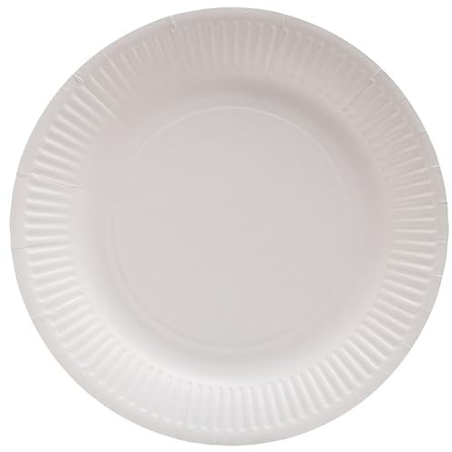 Pro Nappe - Réf. 79110i - 50 Assiettes - diamètre 23 cm - carton - blanc