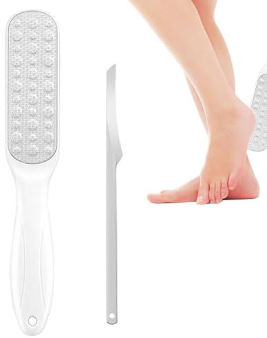 Raspador de callos | Removedor de piel muerta del pie | Juego de herramientas de pedicura, herramienta removedor de callos de pies para hombres mujeres, exfoliador de pies, cuidado de los pies