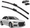 JiAYuF Für Audi A4 B8 B9 2008 2009 2010 2011 2012 2013 2014 2015 2016 Auto Wischer,Scheibenwischer Vorne, Wischerblätter, Windschutzscheibe,