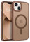 GaoBao für iPhone 13 Hülle, Handyhülle iPhone 13 [Kompatibel mit MagSafe] Durchscheinende Matte Magnetische Stoßfeste Anti-Fingerabdruck Schutzhülle, Hülle für iPhone 13 6.1 Case, Titan Wüstensand