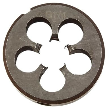 1pc Utensile da taglio for mano destra, G 1/16 1/8 1/4 3/8 1/2 5/8 3/4 7/8 Filiera for tubo in acciaio legato Filiera metrica rotonda, Filiera(1/4-19)