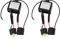 Yctze 2pcs polarité inversée, Alliage LED convertisseur négatif Adaptateur d'interrupteur de commutateur commutateur Polaire négatif polarité inversée pour H4