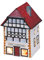 Wurm Windlicht Konditorei Osnabrück aus Porzellan, B15 x T12 x H19 cm