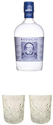 Botucal Planas Rum 47% Venezuela 0,7 Liter + Rum Glas 1 Stück + Rum Glas 1 Stück