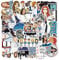 Greys Anatomy Aufkleber 50 Stück,Aufkleber für Kinder und Teens Erwachsenen,TV-Show Grau's Anatomy Vinyl Aufkleber für Laptop,Auto, Motorräder,Fahrrad,Skateboard,Wasserdicht Graffiti Sticker Pack