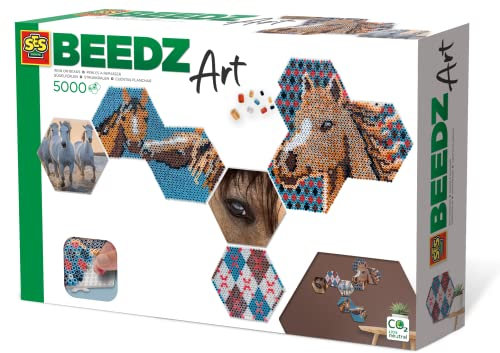 SES Creative Beedz Art - Hex tiles Pferde