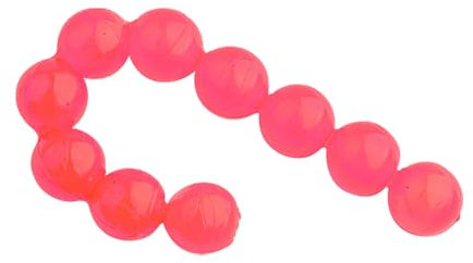 Trout Master Gummiköder zum Forellenangeln 7mm Kaviar, Farbe:Hot Pink