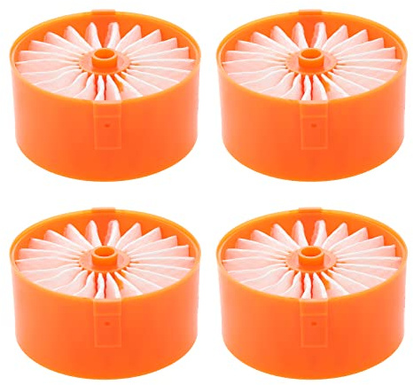 MOOTVGOO 4 Stück Filter Ersatz für Black & Decker BSVF1 BSV2020 BSV2020G BSV2020P Powerseries Extreme Cordless Stick Staubsauger, Ersatzteil # N665227