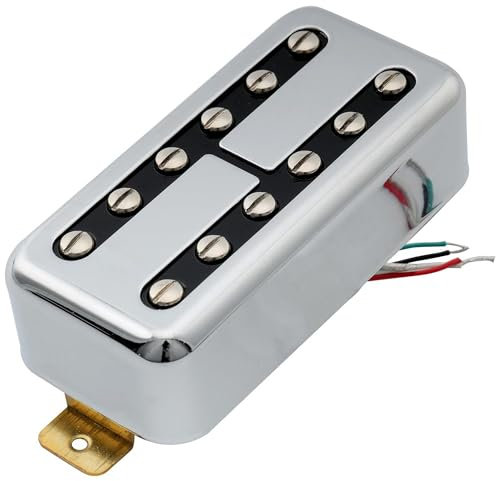 Artec TVFT Filtertron Style Alnico 5 Micro Humbucker Chevalet 6,5K pour Guitare électrique, Chrome