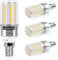 SanGlory Ampoules LED E14, 10W Ampoule LED Mais E14, Équivalent Incandescente 90W, E14 LED Blanc Chaud 3000K, 1050LM, Ampoule E14 Petit Culot à Vis, Non Dimmable, Lot de 4