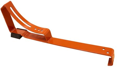 DAPRONA Laufroststütze für Dachtritt und Laufrost 49cm, für flache Dachziegel, Biberschwanzziegel Ziegelrot, Dachtritte für Schornsteinfeger