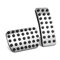 Fuß Bremse Accelerator Gas pedal Abdeckung Kompatibel mit Mercedes Benz GLE GLS ML GL Klasse W166 X166 Auto Anti-Rutsch-Pad Innenraum Teile Edelstahl