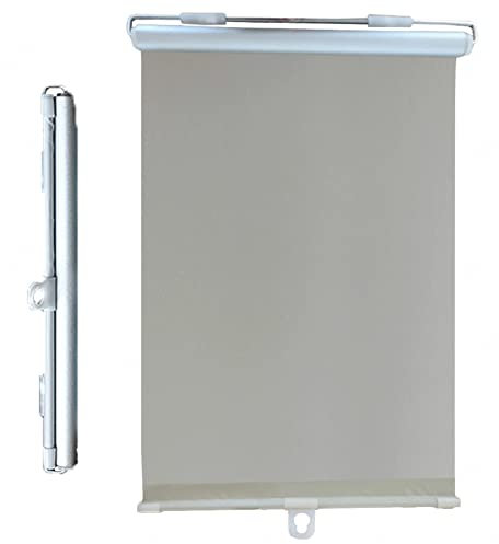 Xrdbfd Verdunkelungsrollos Ohne Bohren, 60x125/75x125cm Sonnenschutzrollos, Saugnapf-rollos Für Fenster, Dachfenster Rollo, Verdunkelungsvorhänge, Sonnenschutz/uvschutz,Grey-58x125cm(22.8 * 49.2in)