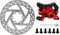 Scooter Eléctrico Scooter Eléctrico, Kit de Pinza de Disco de Freno de Aleación de Aluminio de 6 Orificios de Alta Resistencia de 140 Mm para Accesorio de Scooter Eléctrico