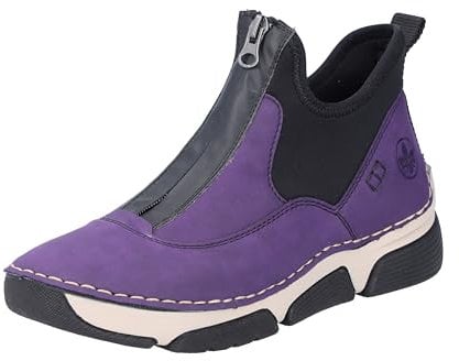 Rieker Femme 45953 Bottes Courtes, Rose, 39 EU