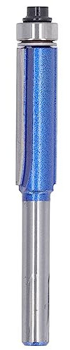 Flush Trim Router Bit 1 4in Shank High Hardness Heat Resistant Coating Woodworking Milling Cutter with Top Bearing