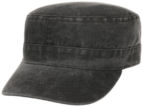 Lipodo Washed Cotton Army Cap Casual Style Robuste Baumwollkappe mit Schirm Damen Herren Frühjahr Sommer