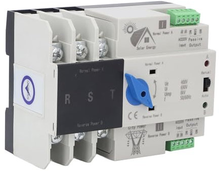 Disyuntor electrónico doble, interruptor de disyuntor de la operación manual 220V para el laboratorio