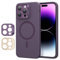 ESR for iPhone 14 Pro Max Case with MagSafe, Supports Magnetic Charging, Slim Liquid Silicone Case, Shock Absorbing, Screen and Camera Protection, Cloud Series, Purple
