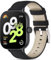 CHANRASI Lederarmband Kompatibel mit Xiaomi Redmi Watch 5/Xiaomi Mi Band 9 Pro, Echtes Lederband Ersatzarmband Herren Damen Armbands für Redmi Watch 4 /Mi Band 9 Pro, Schwarz