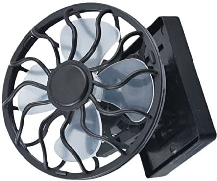 GLSTOY 1pc Fan Solar Fan for Home USB Fan Car Fan Solar Electric Fan Hand Held Fan Office Desk Fan Car Cooling Fan Mini Cooling Fan Mini Hand Fan Solar Rechargeable Fan Black