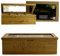 Edel Living Premium Teebox mit 8 Fächern, Acrylglasfenster, Kräutergravur & Magnetverschluss - vielseitig verwendbar für Teebeutel, Kaffeekapseln & mehr (Transparentem Wiesenkräutern)