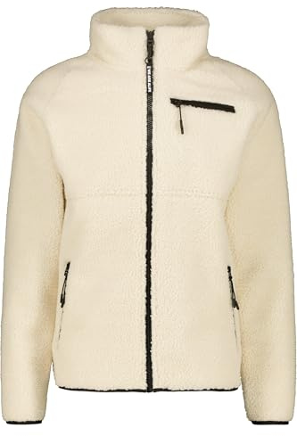 ALIFE and Kickin RocAK G Teddy Jacket – Warme Herren Winterjacke – Winddicht & Atmungsaktiv – Perfekte Jacke für Herbst & Winter Chalk L