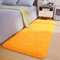 XUEDNGM Teppich Flauschig Langflor Teppich 60 x 120 cm Anti-Rutsch, Flauschig, Weich, Waschbar, Langflor Teppich Plüsch Wohnzimmer Shaggy Teppich Wohnzimmer für Wohnzimmer, Schlafzimmer, Gelb