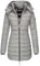 CUTeFiorino angebote des tages heute Wintermantel Damen Lang Warm Daunenjacke Mit Kapuze Outdoor Jacke Zipper Steppjacke Winter Puffer Skijacke Thermo Wasserdicht Steppmantel Langarm Parka