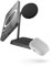 Zens Office Wireless Charger 2, Chargeur sans Fil de 15 W Compatible avec MagSafe et Qi pour iPhone 16,15,14,13,12 et AirPods, Adaptateur Secteur de 24 W (EU,UK,US) et câble intégré de 1,5 m, Noir
