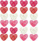 Bamberg Rattanherz 24Er Pack Valentinstag Rattan Ornament Valentinstag Dekoration DIY Valentinstag
