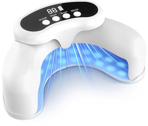 Nail Fungus Laser Device,with 905nm Infrared Light + 470nm Blue Light Device Potent for Multiple Toenails,3 Auto Timing Modes Antifungal Laser Nail Fungus Device for Damaged and Discolored